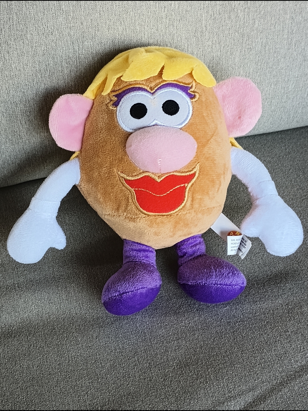 Hasbro Mrs Potato Head Plush - 7 inch NWOT Toy Story Whimsical Iconic
